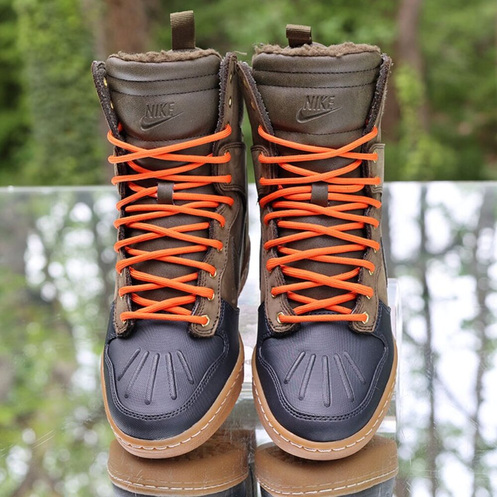 Nike Dunk Sky Hi Sneakerboot 2.0 Dark Loden Raspberry - Picture 9 of 13